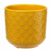 Osłonka Ceramiczna Retro Viola Żółta 11cm
