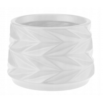 Osłonka Ceramiczna Sophia Loft 15 Cm Biała