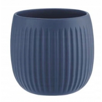 Osłonka Ceramiczna Sonya Loft 12 Cm Granatowa