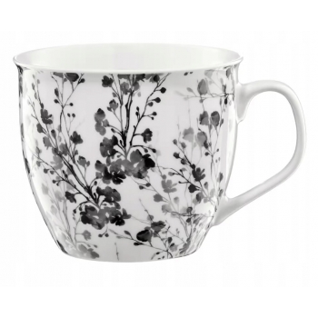 Ambition Black Nature Kubek 550ml Biały Porcelana