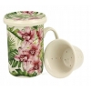Kubek Porcelanowy Z Zaparzaczem Chloe 320ml Duo
