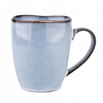 Porcelanow Kubek Reactive Blue 320ml Niebieski
