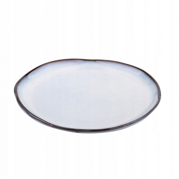 Porcelanowy Talerz Deserowy Reactive Blue 18 Cm