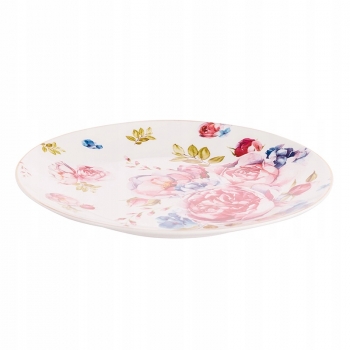 Talerz Deserowy Wiosna Scarlett Piwonie 20cm