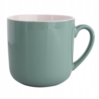 Kolory Ziemi Kubek Porcelanowy 300 Ml Zielony