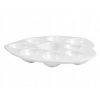 Półmisek Talerz Porcelanowy Do Jajek Serce 20 Cm