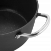 Garnek Aluminiowy Florina Merlot Silver 28cm 6,8l