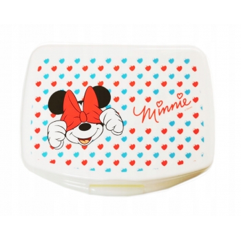 POJEMNIK NA ŚNIADANIE LUNCHBOX DZIECI MINNIE SERCA