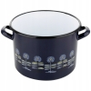 Garnek Emaliowany Polino Granat 16cm 2,5l Florina