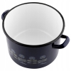 Garnek Emaliowany Polino Granat 16cm 2,5l Florina
