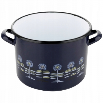 Garnek Emaliowany Polino Granat 16cm 2,5l Florina