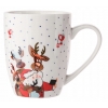 Kubek Świąteczny 300ml Blue Santa