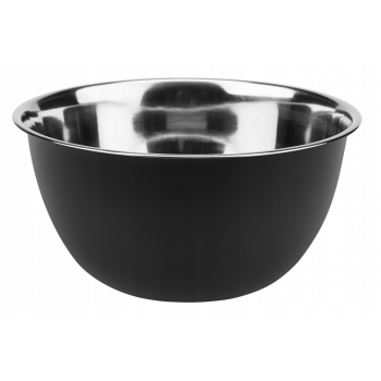 Miska Kuchenna Stal Nierdzewna Elio Czarna 23 Cm
