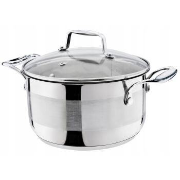 Garnek Ze Szklaną Pokrywą 18cm 2,5l Primo Galicja