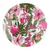 Talerz Deserowy Porcelanowy Hibiskus Owoce 20cm