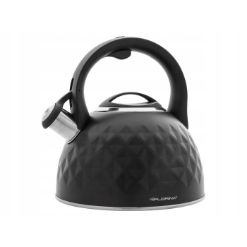 Czajnik Nierdzewny Florina Diamante Czarny 2,5l