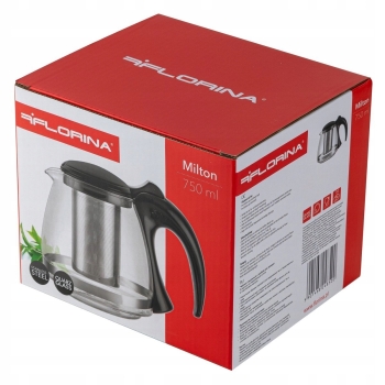 Dzbanek Z Metalowym Zaparzaczem Milton 750ml