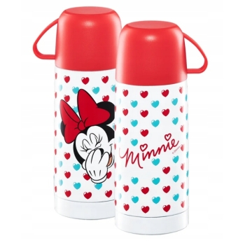 Disney Termos Z Kubkiem Minnie Hearts Myszka 320ml