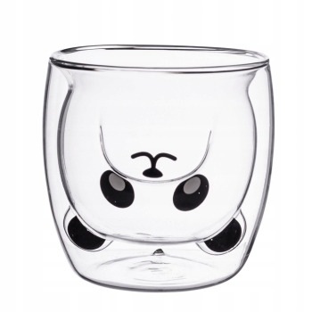 Szklanka Termiczna Do Kawy Soku 260ml Panda Andrea