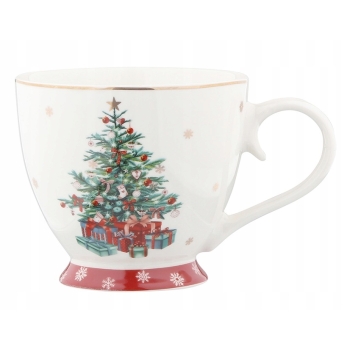 Duża Filiżanka Świąteczna 350ml Christmas Tree