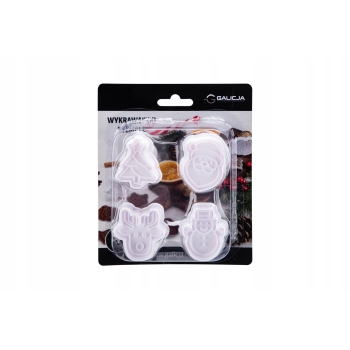 Wykrawacze Do Pierników Ciastek Stemple 4 Szt