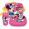 Disney Myszka Minnie Torba Z Bidonem I Pojemnikiem