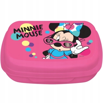 Disney Myszka Minnie Torba Z Bidonem I Pojemnikiem