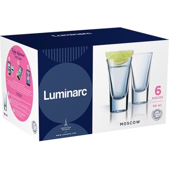 Kieliszki Do Wódki Likieru 6 Szt Luminarc 50ml