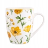 Kubek Porcelanowy 300ml Floral Kwiatki Żółte