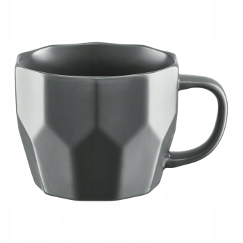Kubek Ceramiczny 430 Diamond Ambition Ciemny Szary