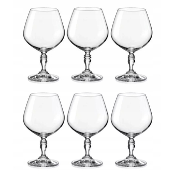 Kieliszki Do Koniaku Bohemia Victoria 380ml 6 Szt