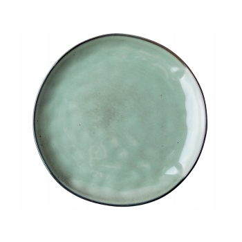 Talerz obiadowy ceramiczny kamionkowy Aqua 27 cm