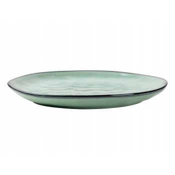 Talerz obiadowy ceramiczny kamionkowy Aqua 27 cm