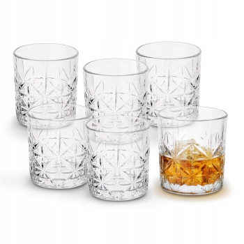 Zestaw szklanek do drinków whisky 300ml Glen