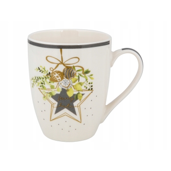 Kubek Świąteczny 300ml Christmas Victoria White