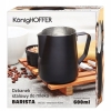 Dzbanek do spieniania mleka 600ml Barista czarny