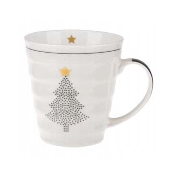 Kubek świąteczny 340ml Holly Jolly Choinka