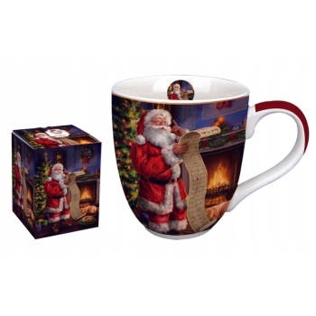 Duży kubek świąteczny XXL 1000ml Santa Letter