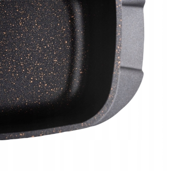 Brytfanna prostokątna z pokrywą Valdinox Impact 5,7l na indukcję gaz