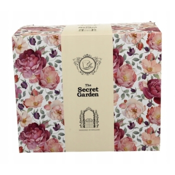 Duży Kubek porcelanowy Kubas XXL Spring Roses White Róże 1000ml Duo Gift
