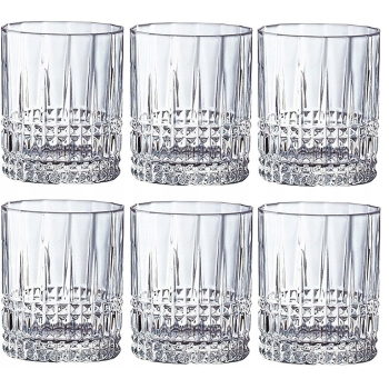 Luminarc Elysees 6 szklanek niskich do Whisky 300ml