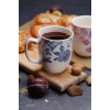 Kubek porcelanowy 350ml Fiore Ravi Kwiaty niebieskie