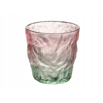 Szklanka do soku niska Summer 300ml różowa