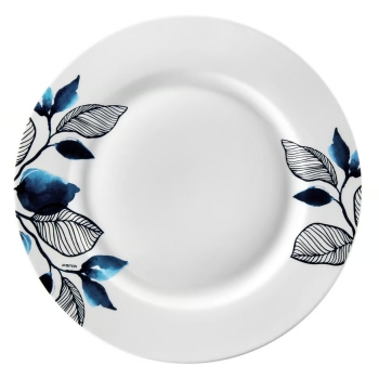 Talerz obiadowy duży porcelanowy Blue Flower Ambition 27cm