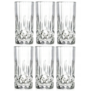RCR Opera szklanki kryształowe wysokie do drinków 360ml 6 Szt
