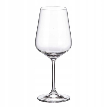 Bohemia Dora zestaw 4 kieliszków do wina czerwonego 450ml