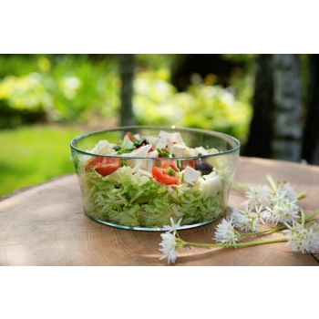 Szklana salaterka prosta miska 19cm Galicja