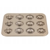 Blacha na 12 Babeczek 35x26,5cm złota Cookie Florina