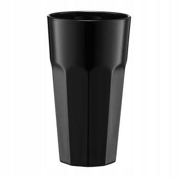 Ambition Black czarna wysoka szklanka do drinków 330ml
