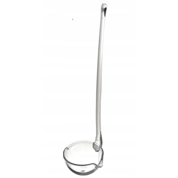 Szklana chochla nalewka nabierka do zupy sosoów ponczu sangrii 35cm